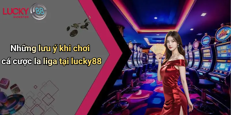 Những lưu ý khi chơi cá cược la liga tại lucky88